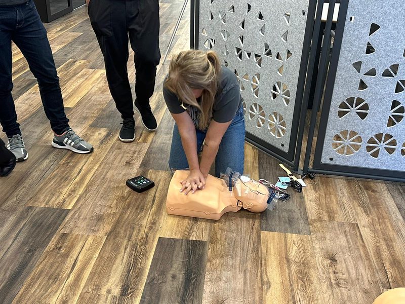 Emergency First Aid at Work training in Stoke-on-Trent