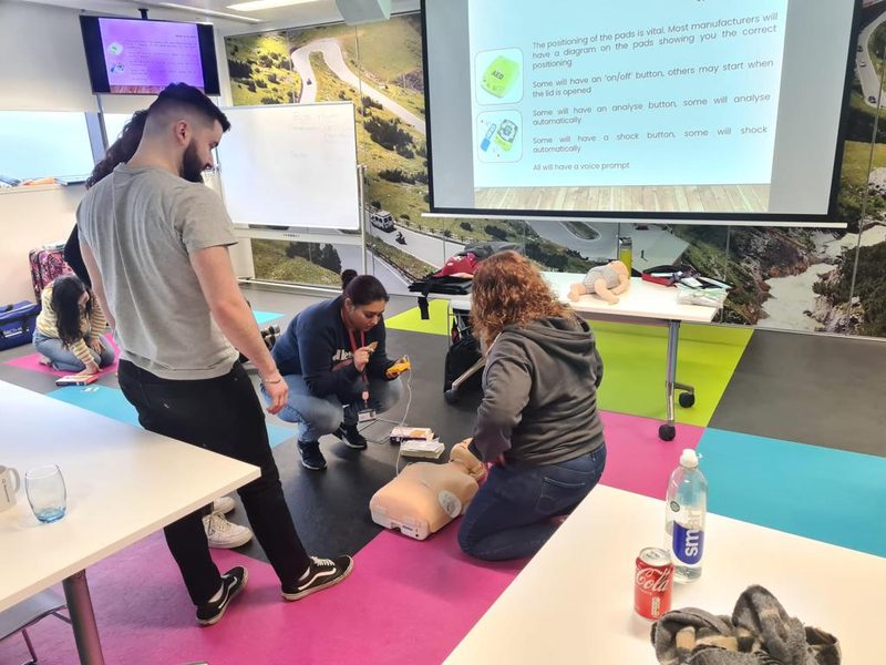 First Aid at Work training in Stoke-on-Trent